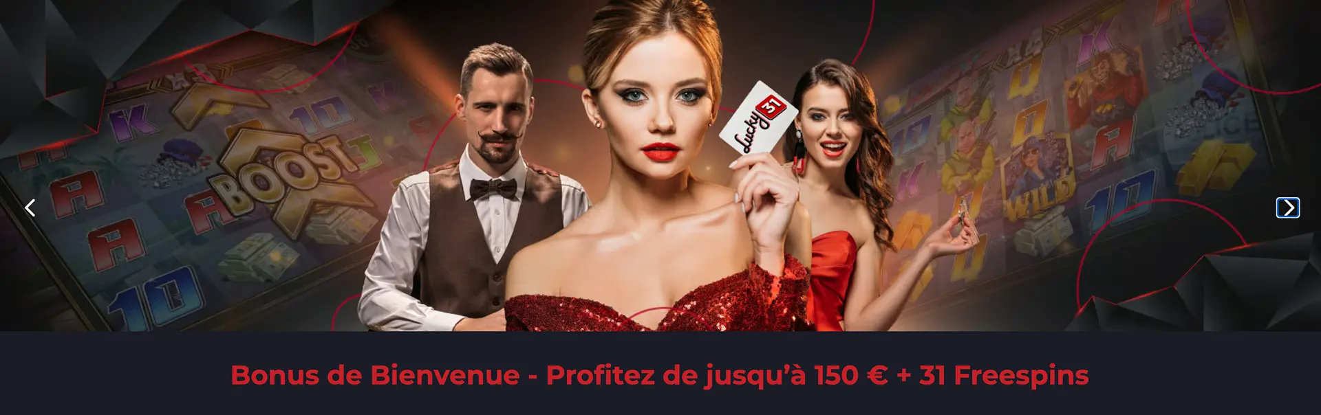 Lucky31 Casino Banner